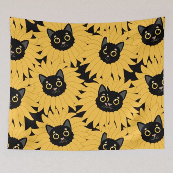 Item preview, You Are My Sunshine Cat Sunflower designed and sold by Dbanksdesign.