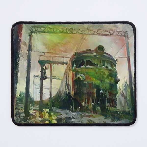 Item preview, zombie train - artificial inteligence artwork designed and sold by Mad-Boy.
