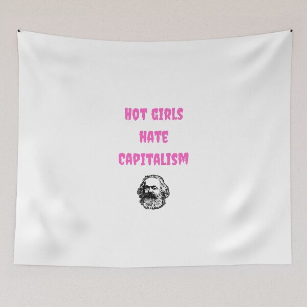 Item preview, Hot Girls Hate Capitalism designed and sold by kellchu.