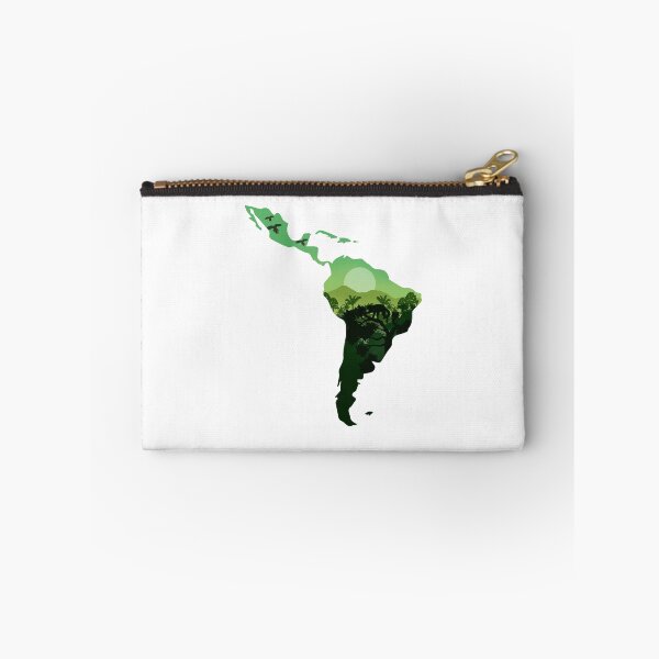 Item preview, Latin America map, landscape and nature designed and sold by landscapeworlds.