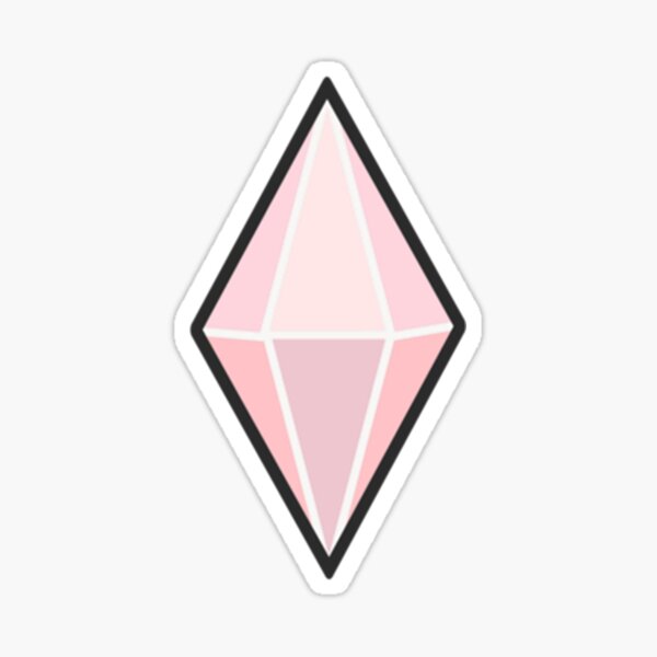 Pink Plumbob Sims 4 Sticker For Sale By Opasmarc Redbubble