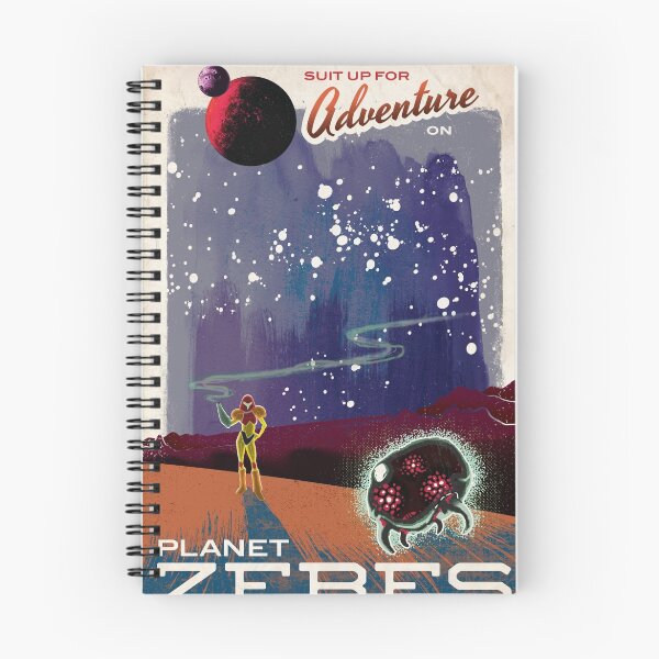 Item preview, Metroid Travels to Planet Zebes designed and sold by TheRetroVGers.