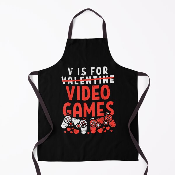 Item preview, V Is For Video Games Funny Valentine Day Gamer Boy Men Gifts designed and sold by jennifera11.