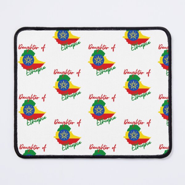 Item preview, Daughter of Ethiopia Map Flag designed and sold by NovawayDirect.