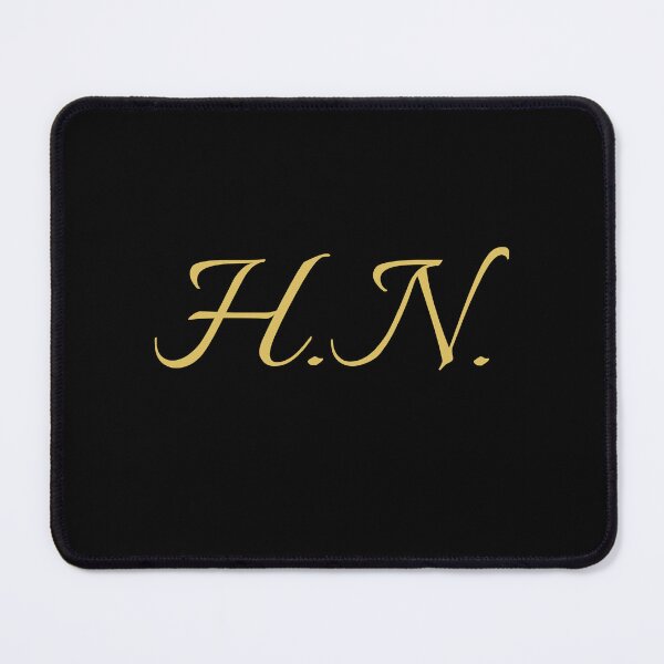 Item preview, HN Initials | Gold Lettering | Personalised Gifts designed and sold by Avo And Sriracha.