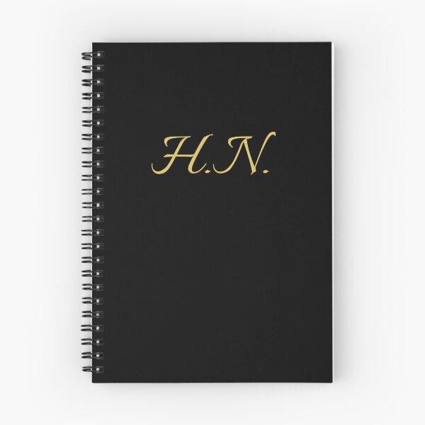 Item preview, HN Initials | Gold Lettering | Personalised Gifts designed and sold by Avo And Sriracha.