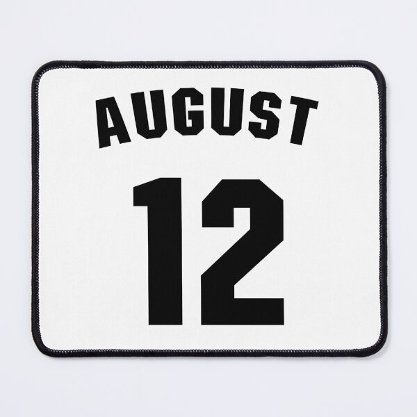 Item preview, Date of birth  12 August  birthday gift sport design designed and sold by Panya-Design.