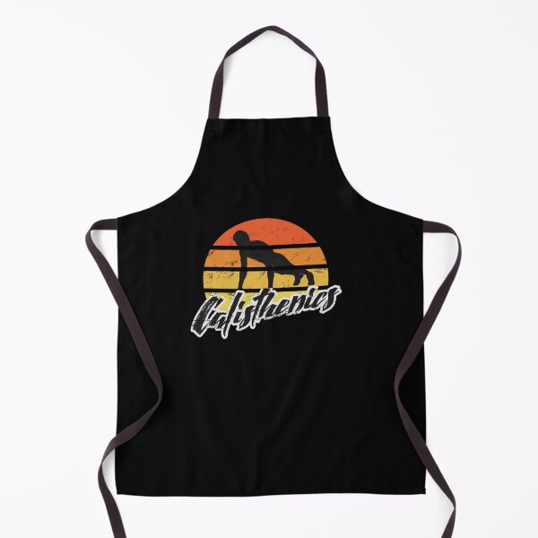 Item preview, Street Workout Athlete Calisthenics Push Up Retro Sunset designed and sold by StrongShirts.