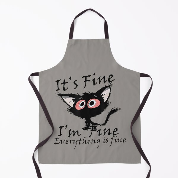 Item preview, Mens Its Fine Im Fine Everything Is Fine Meme, Funny cat Its Fine designed and sold by zacben.