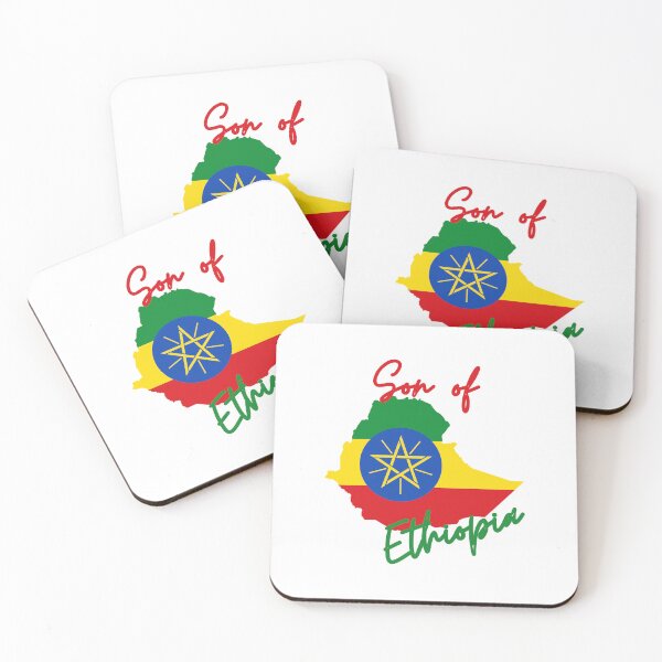 Item preview, Son of Ethiopia Map Flag designed and sold by NovawayDirect.