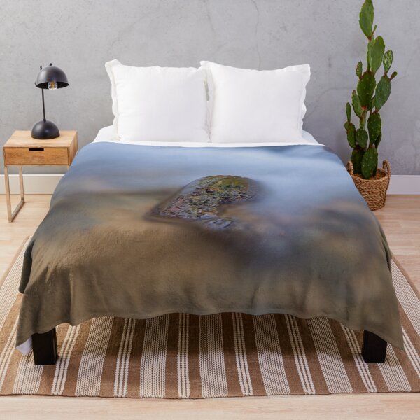Item preview, Wood or stone in the wild stream designed and sold by frankuffmann.