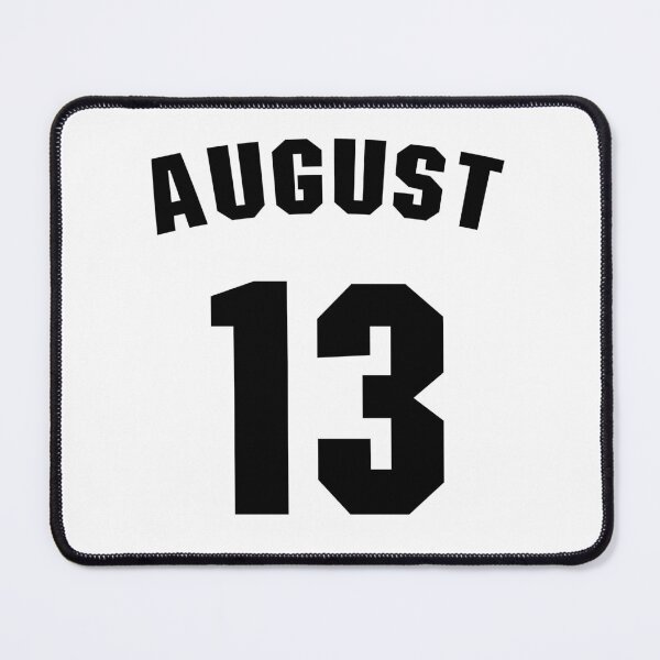 Item preview, Date of birth  13 August  birthday gift sport design designed and sold by Panya-Design.