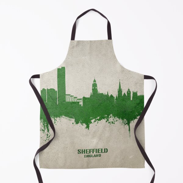 Aperçu de l'œuvre Sheffield England Skyline créée et vendue par ArtPrints.