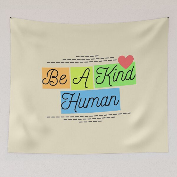 Item preview, Be A Kind Human designed and sold by DreamClock.