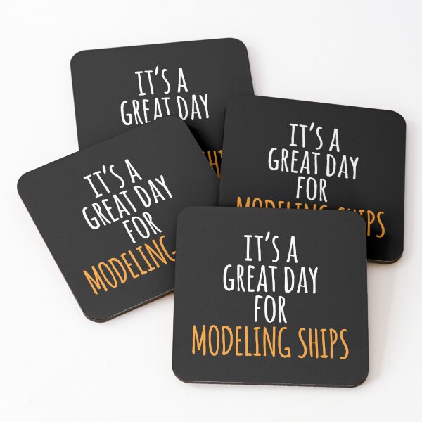 Item preview, It's a Great Day for Modeling Ships designed and sold by kindxinn.