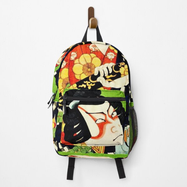 Item preview, colorful samurai portrait-japanese art designed and sold by 1andydesign.