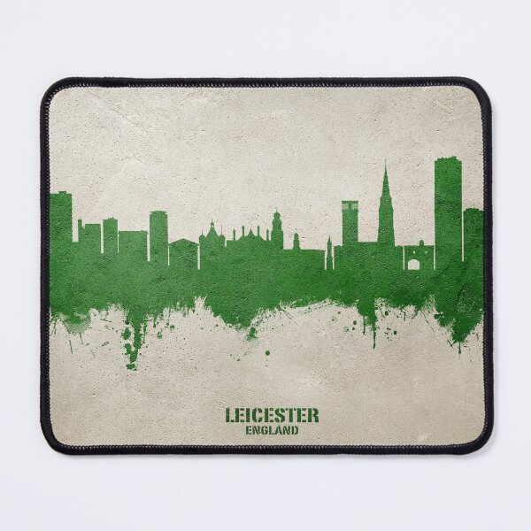Item preview, Leicester England Skyline designed and sold by ArtPrints.