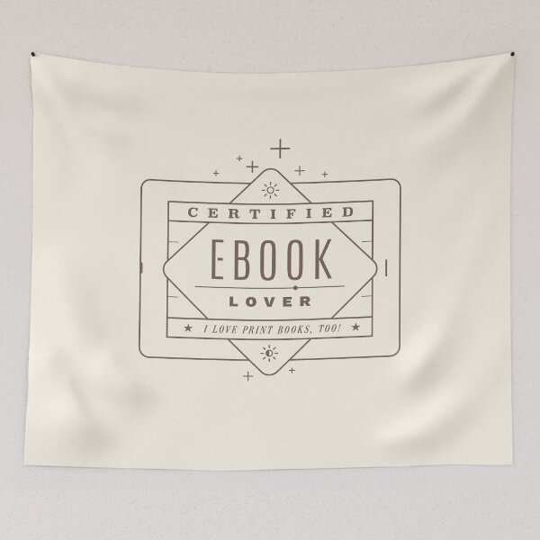 Item preview, I Love Ebooks designed and sold by Geek Updated.