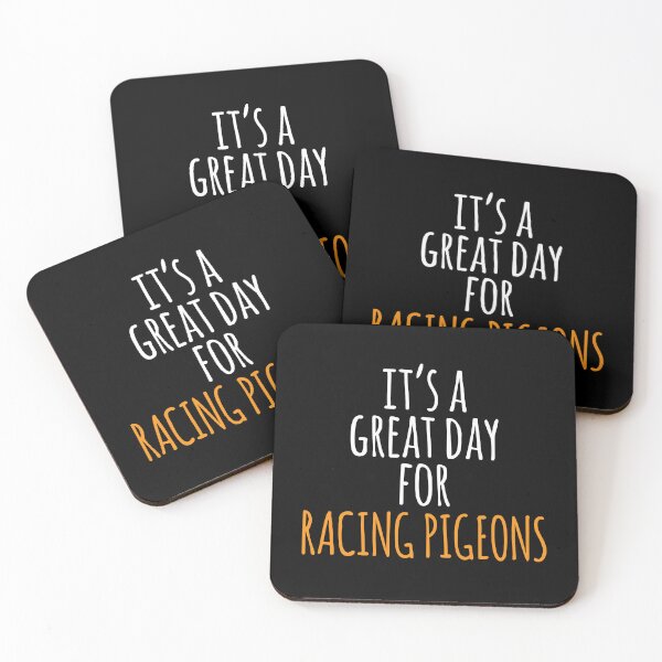 Item preview, It's a Great Day for Racing Pigeons designed and sold by kindxinn.