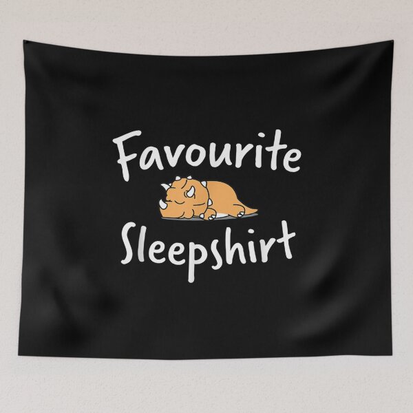 Item preview, Dinosaur Triceratops Sleeping Sleep Pajama Pyjama Nightgown  designed and sold by jennifera11.