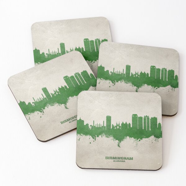Item preview, Birmingham Alabama Skyline designed and sold by ArtPrints.