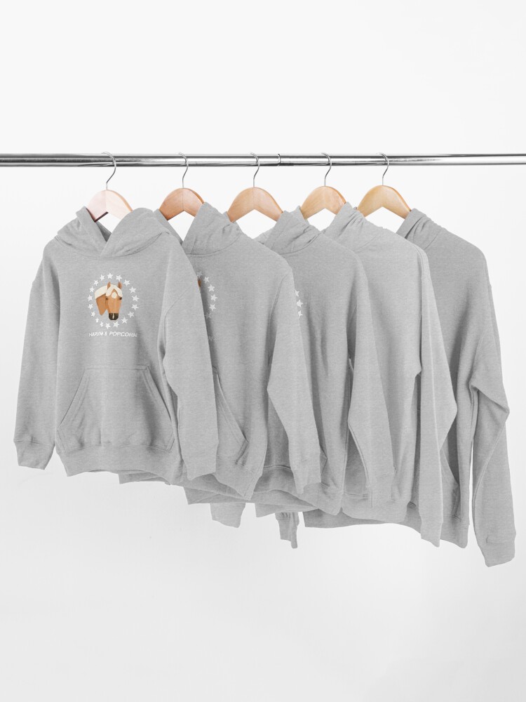 Popcorn top hoodie pullover