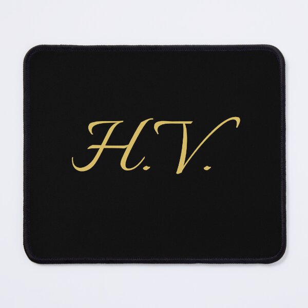 Item preview, HV Initials | Gold Lettering | Personalised Gifts designed and sold by Avo And Sriracha.