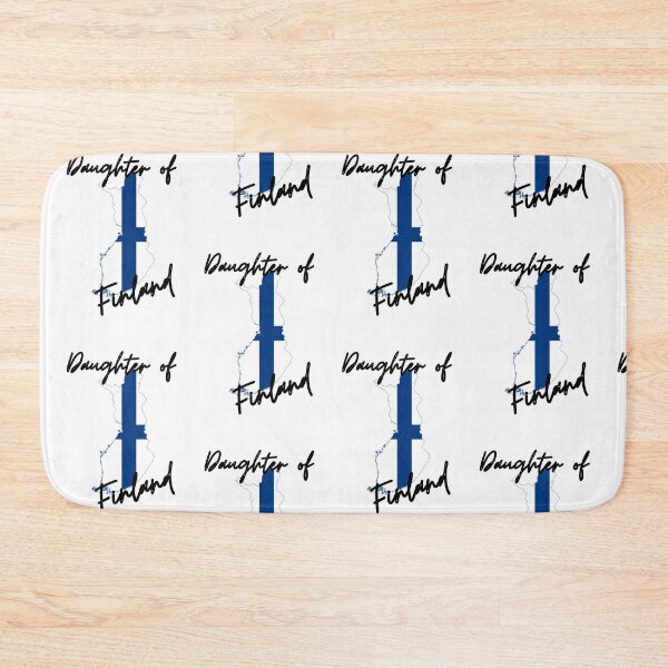 Item preview, Daughter of Finland Map Flag designed and sold by NovawayDirect.