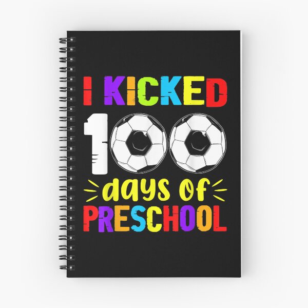 Item preview, I Kicked 100 Days Happy 100th Day Soccer Preschool  designed and sold by jennifera11.