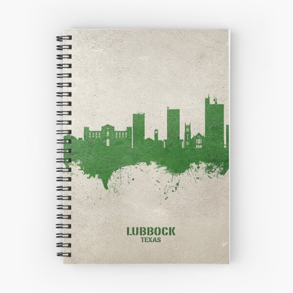 Artikelvorschau, Lubbock Texas Skyline entworfen und verkauft von ArtPrints.