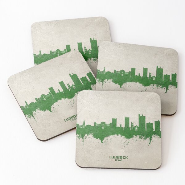 Artikelvorschau, Lubbock Texas Skyline entworfen und verkauft von ArtPrints.