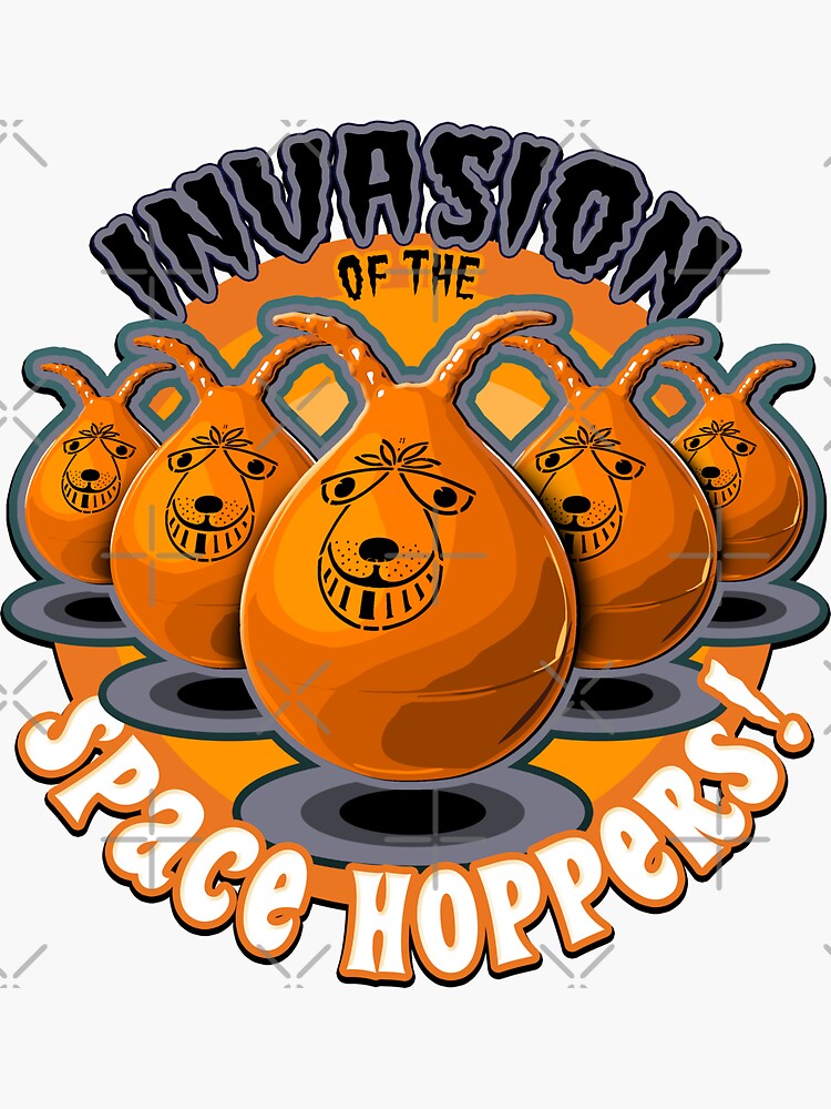 orange bouncy hopper