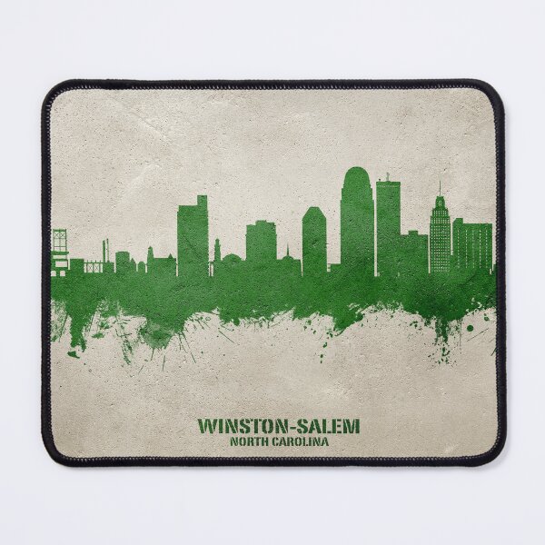 Item preview, Winston-Salem North Carolina Skyline designed and sold by ArtPrints.