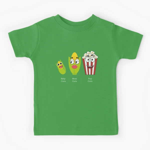 Funny Baby Corn Mom Corn Pop Corn - Sweet Corn Cob Family