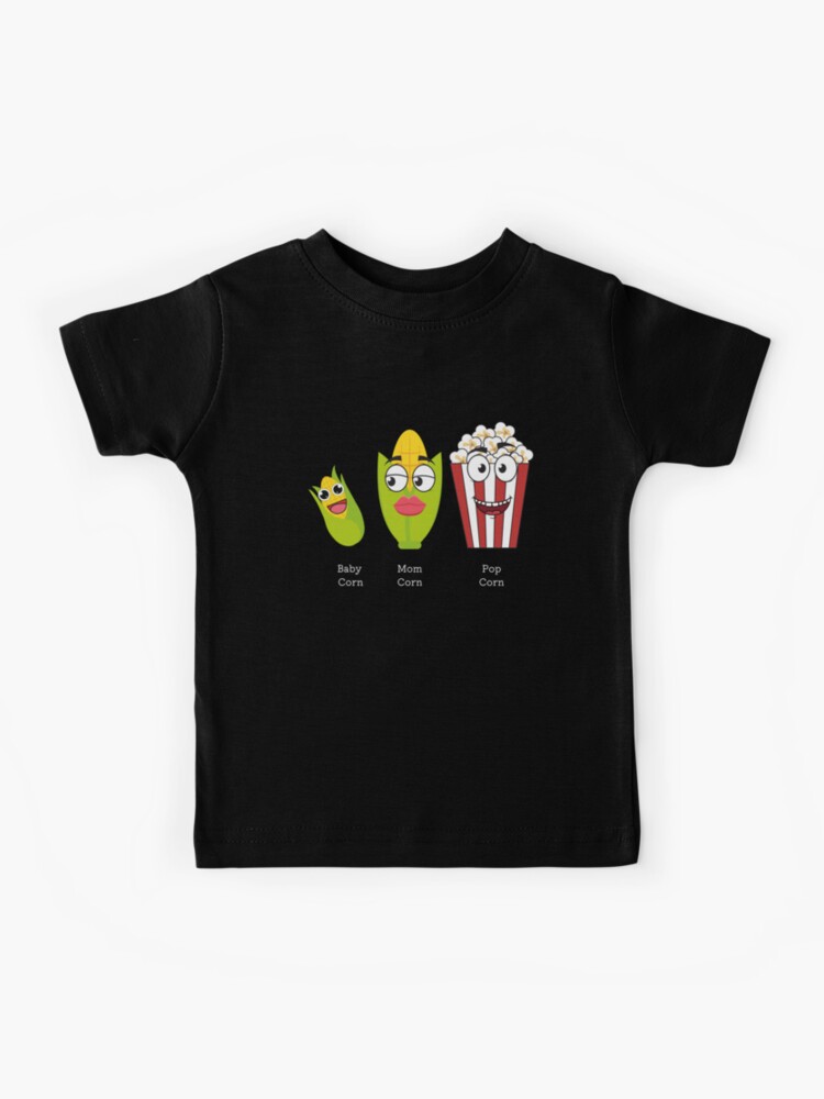Funny Baby Corn Mom Corn Pop Corn Sweet Corn Cob Family