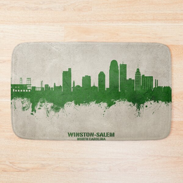 Item preview, Winston-Salem North Carolina Skyline designed and sold by ArtPrints.