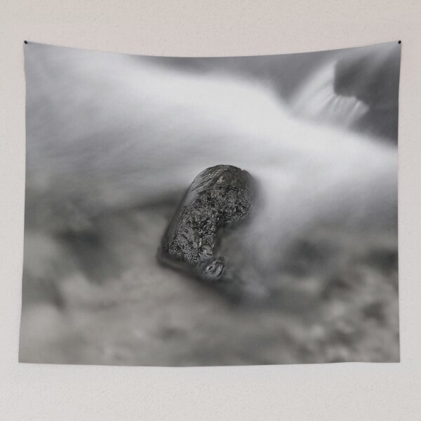 Item preview, Wood or stone in the wild stream FineArt designed and sold by frankuffmann.