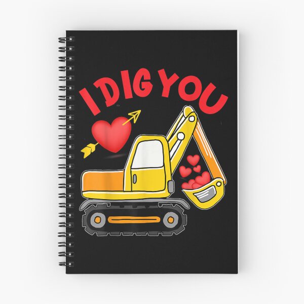 Item preview, Kids I Dig You Construction Truck Valentines Day Toddler Boy  designed and sold by jennifera11.
