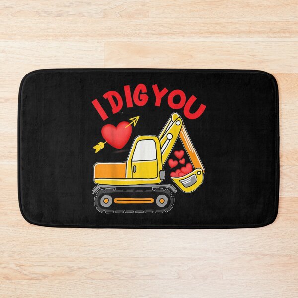 Item preview, Kids I Dig You Construction Truck Valentines Day Toddler Boy  designed and sold by jennifera11.
