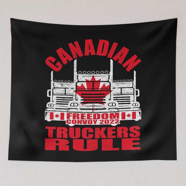 Item preview, Canadian Truckers Rule Freedom Convoy 2022 Fringe Minority designed and sold by GraphifyArt.
