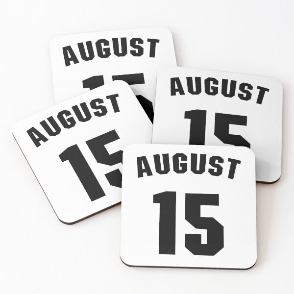 Item preview, Date of birth  15 August  birthday gift sport design designed and sold by Panya-Design.