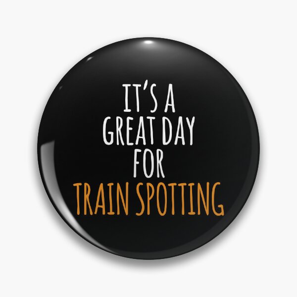 Item preview, It's a Great Day for Train Spotting designed and sold by kindxinn.