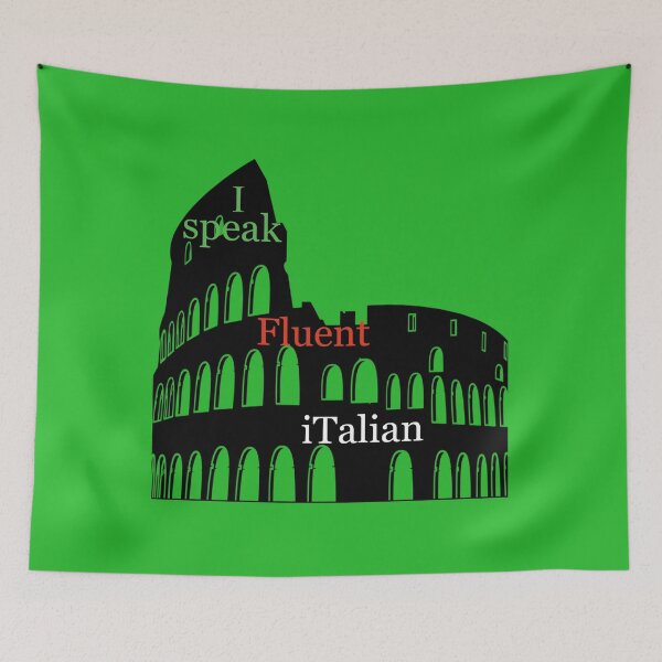 Item preview, hablo italiano con fluidez designed and sold by Yo Titto.