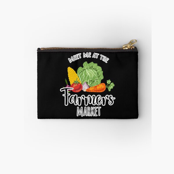 Item preview, Meet me at the Farmers market on black designed and sold by NeoLab Society.