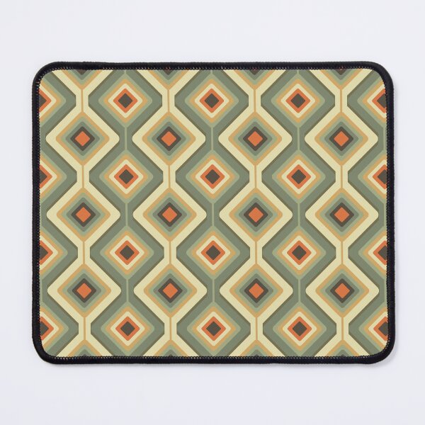Item preview, Demantur, Vintage Diamond Geometric Patterns - Retro Color Scheme designed and sold by BesanoStyle.
