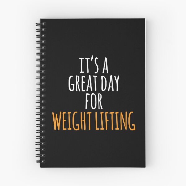 Item preview, It's a Great Day for Weight Lifting designed and sold by kindxinn.