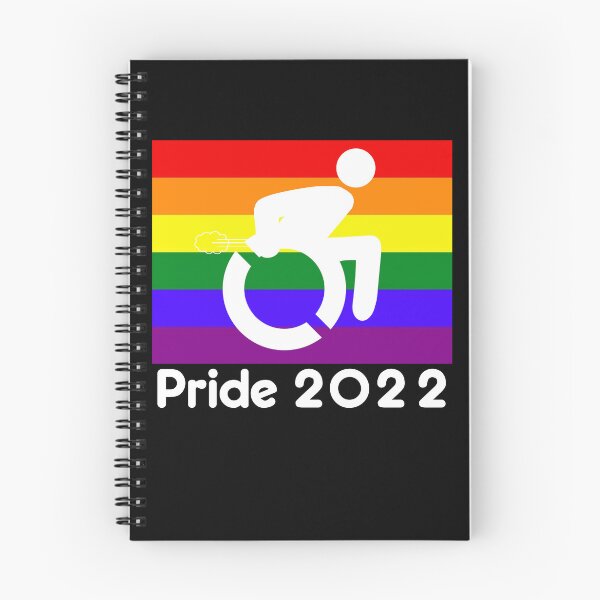 Item preview, Handicap Gay Pride 2022 designed and sold by roadworkplay.