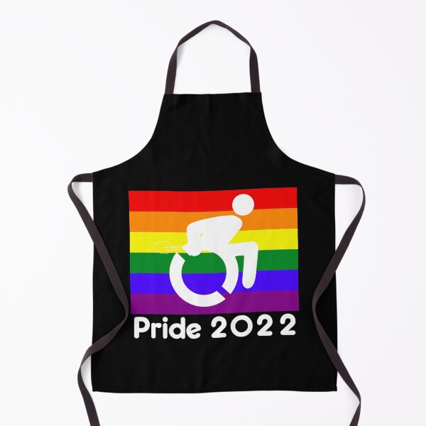 Item preview, Handicap Gay Pride 2022 designed and sold by roadworkplay.