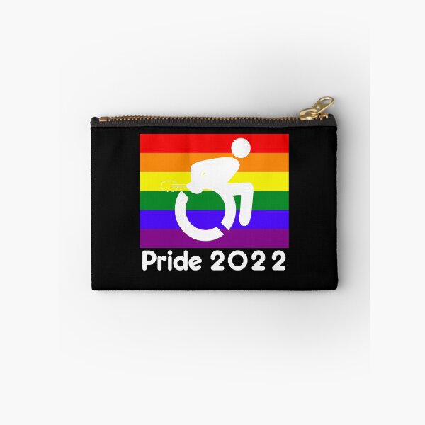 Item preview, Handicap Gay Pride 2022 designed and sold by roadworkplay.