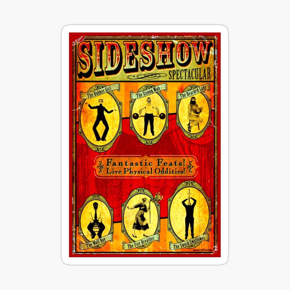 Ruth The Acrobat Vintage Sideshow Poster 11x14 Digital Print Ruth The Acrobat Vintage Sideshow Poster 11x14 Digital Print